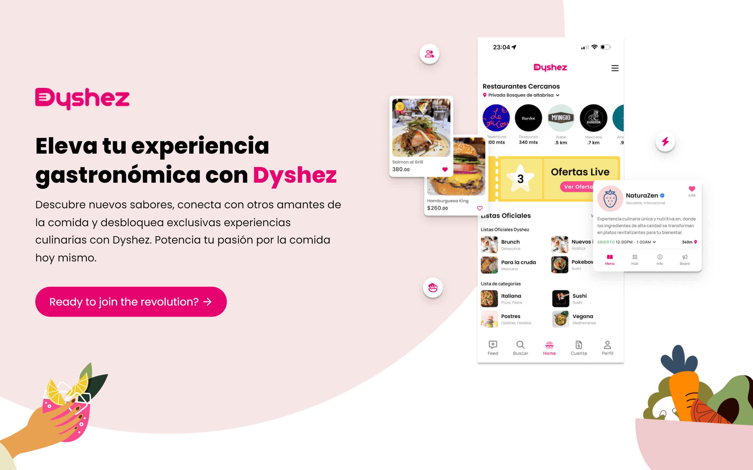 Resturent Landing Page Design